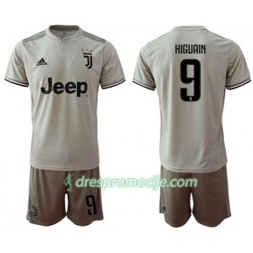 Juventus Dres Higuain 9 Dječji Gostujući 2018/19 Kratkih Rukava